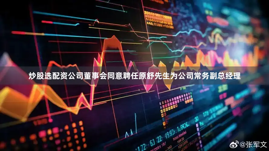 炒股选配资公司董事会同意聘任原舒先生为公司常务副总经理